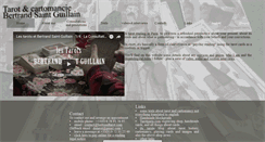 Desktop Screenshot of bertrandtarot.com